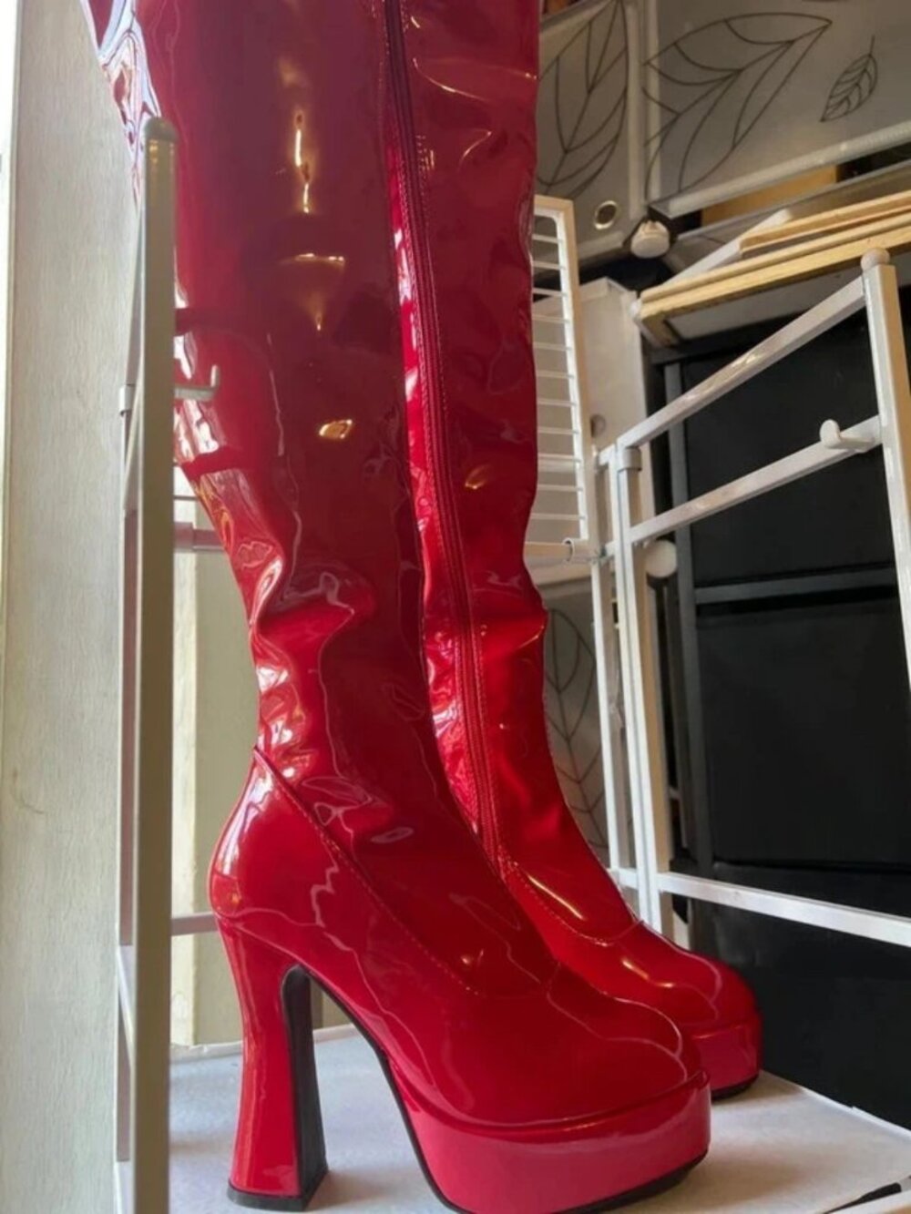 Ellie Boots Thrill Thigh High Boots - Picture 7 of 8